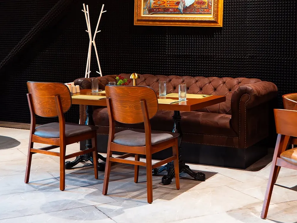 Chester koltuklu salon köşesi