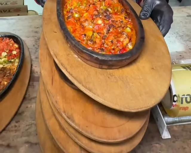 Servise hazır tava